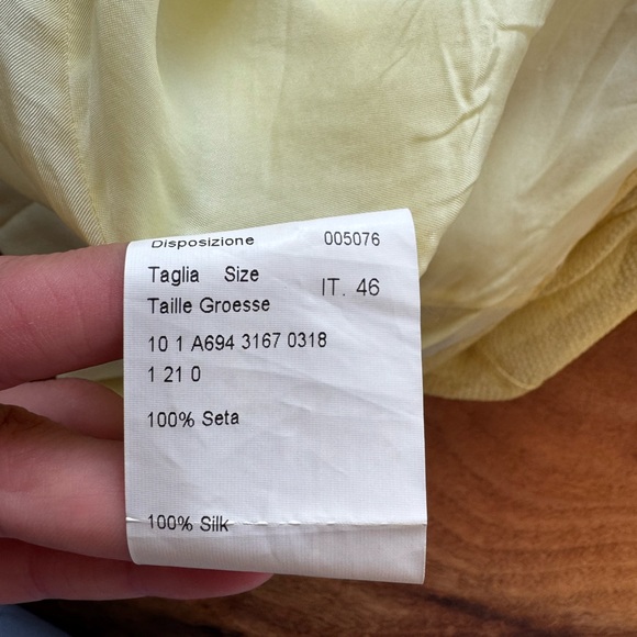 Silk dress Piazza Sempione ITA size 46 / size 10 - Picture 8 of 8